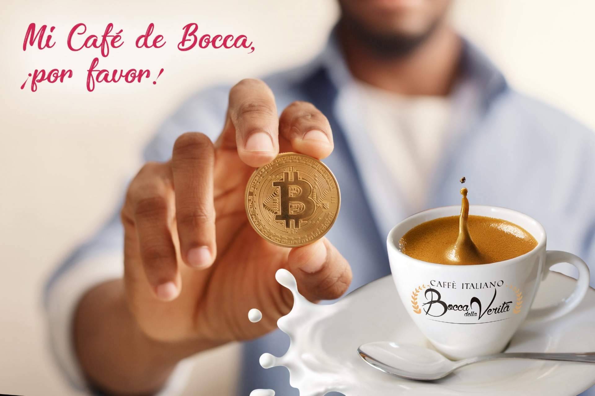 Las criptomonedas, como Bitcoin, también pueden comprar café italiano