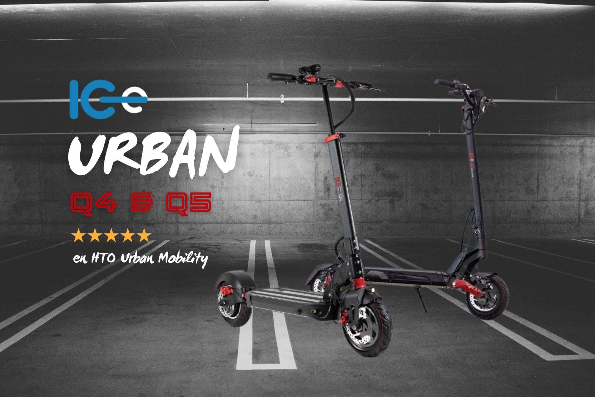 HTO Urban Mobility ofrece patinetes eléctricos de la marca IC-e Scooter