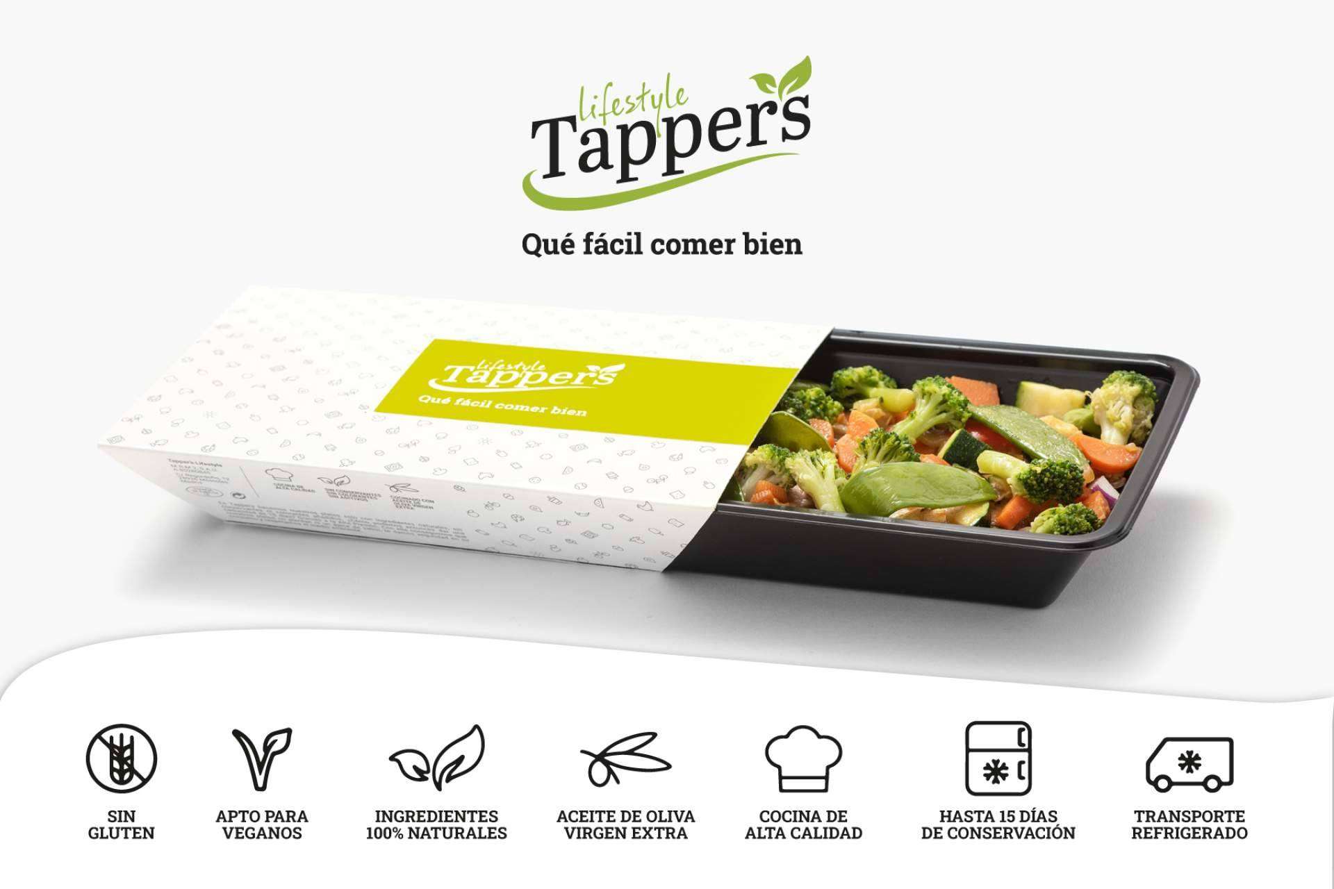 Tappers Lifestyle ofrece menús a domicilio para veganos y vegetarianos