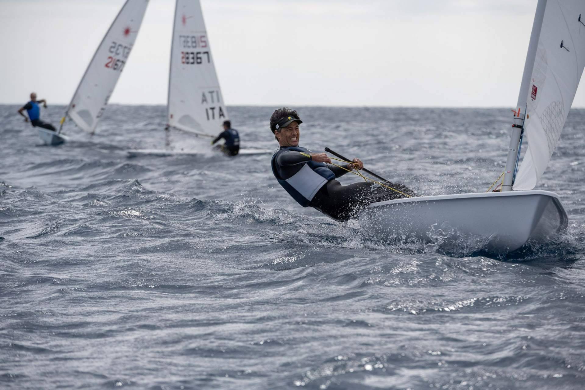 Leandro Rosado, nuevo campeón de España de ILCA 7 Máster