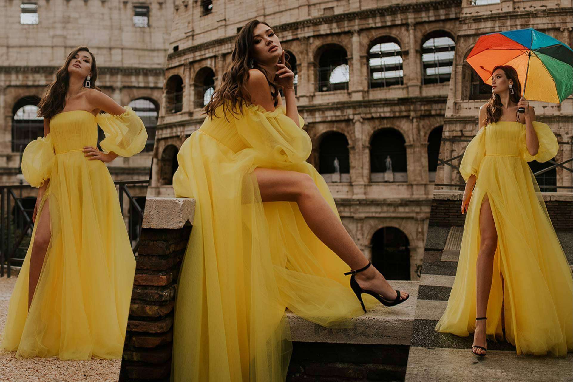 La diseñadora de moda de la marca de vestidos Lazita Couture está influenciada por los viajes y el amor