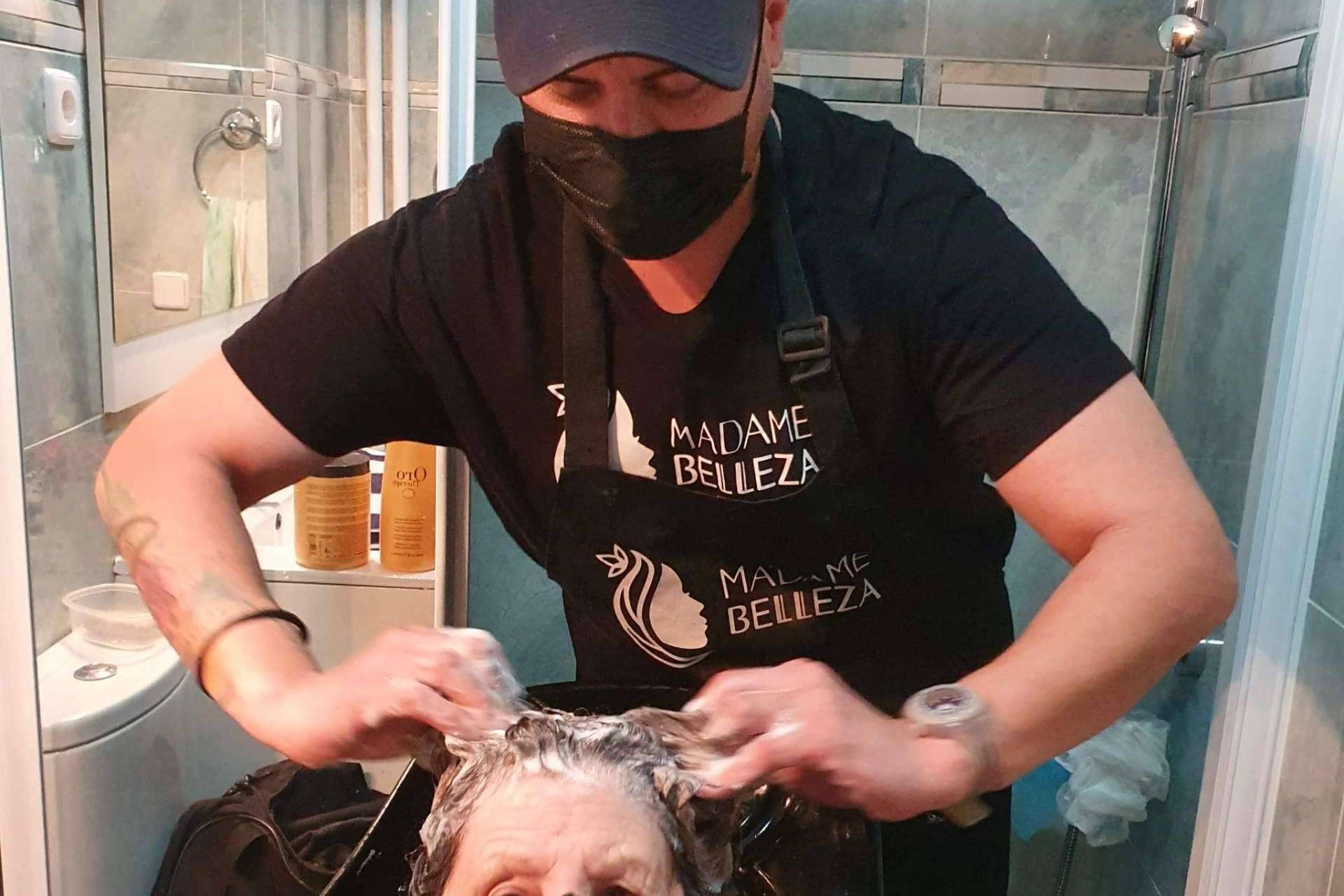 Servicios de peluquería a domicilio en Madrid, Madame Belleza