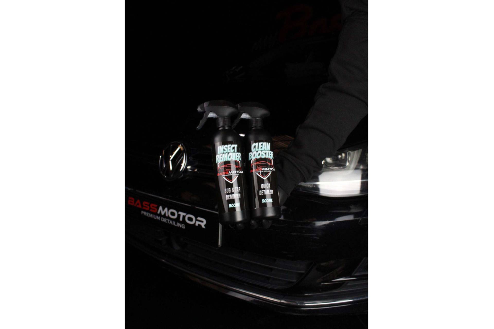 Los packs que se necesitan para limpiar el coche