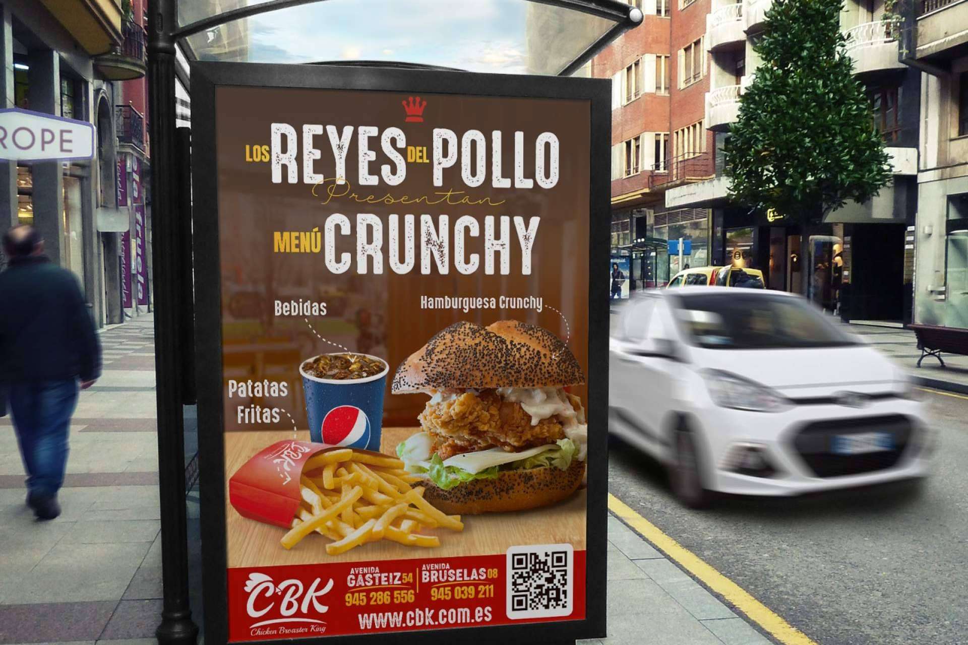 El restaurante especializado en pollo crujiente, CBK, celebra la nueva apertura en Bilbao