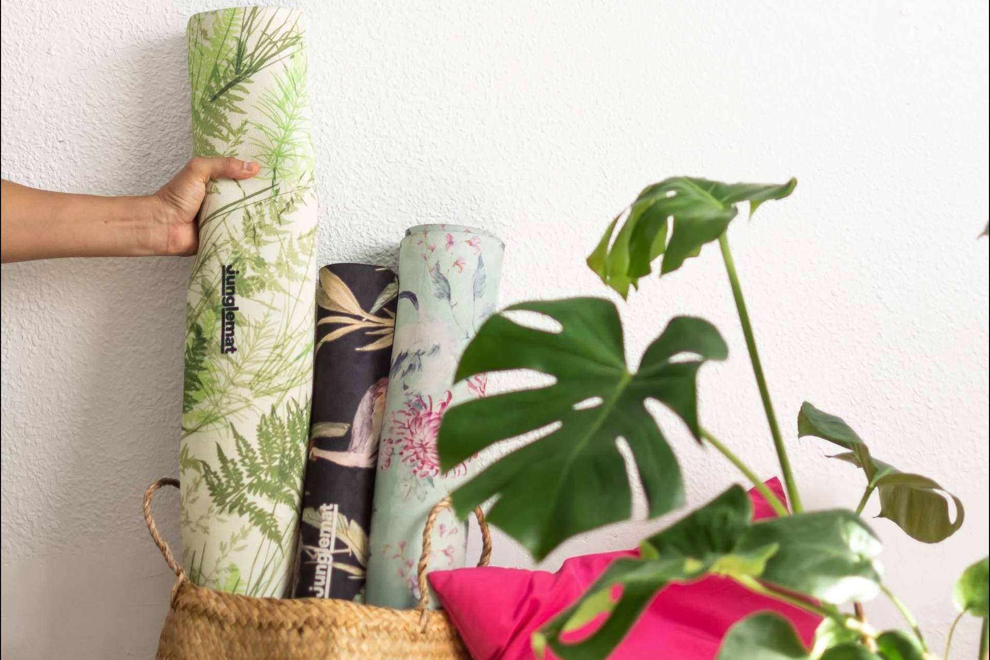 Junglemat permite practicar el yoga de forma sostenible con sus esterillas