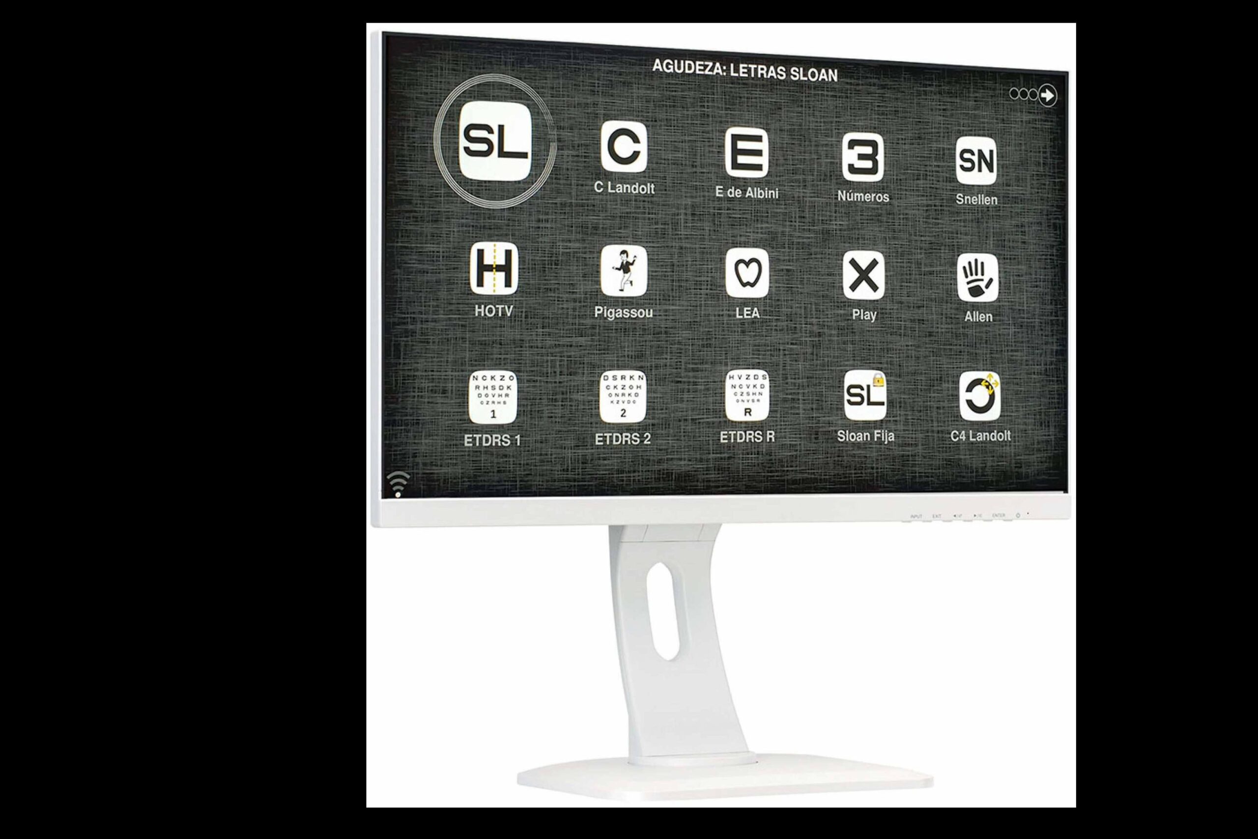 Pantalla polarizada multifunción 24 de GX2; tecnología y precisión en exámenes visuales de alta calidad