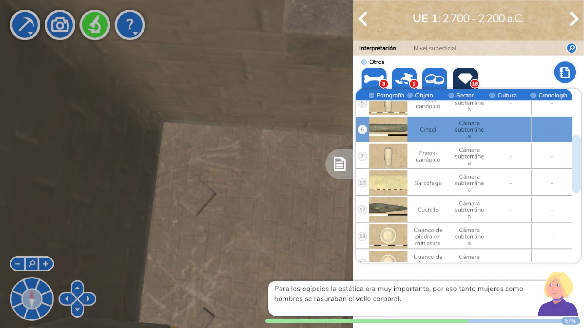 Excavar una mastaba egipcia desde el colegio es ahora posible con Archaeologist