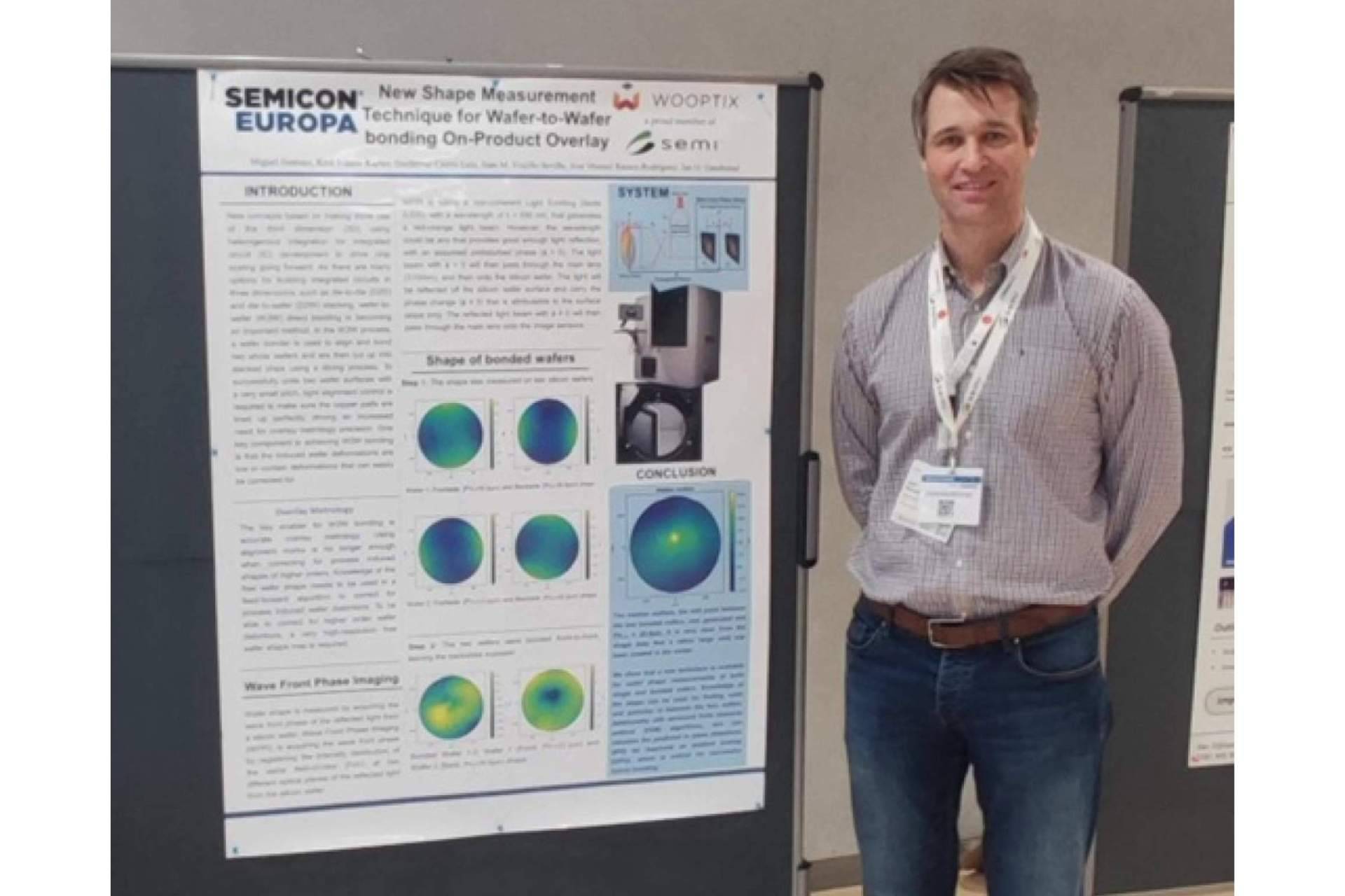 Wooptix presenta en la Semicon Europa su más reciente solución de Metrología de Semiconductores