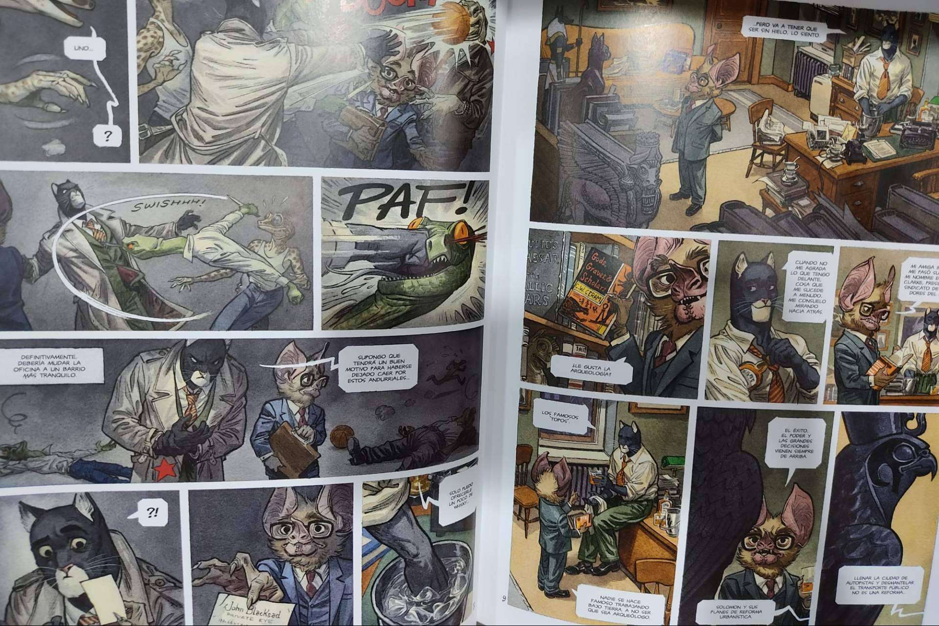 Todo lo que hay que saber sobre 'Blacksad 7; Todo cae', de la mano de Generación X