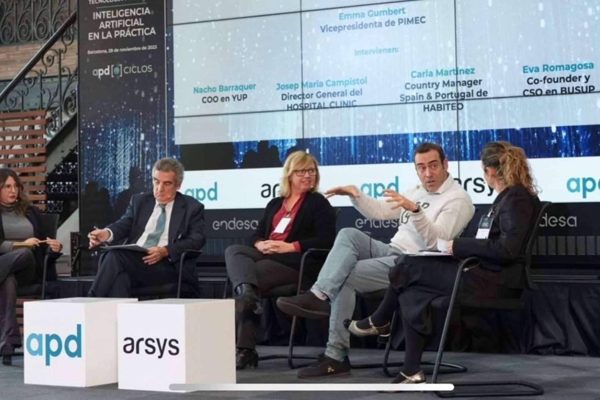 Nacho Barraquer, COO en YUP, participa en el Ciclo de Encuentros Tecnología y Negocio organizado por APD y ARSYS