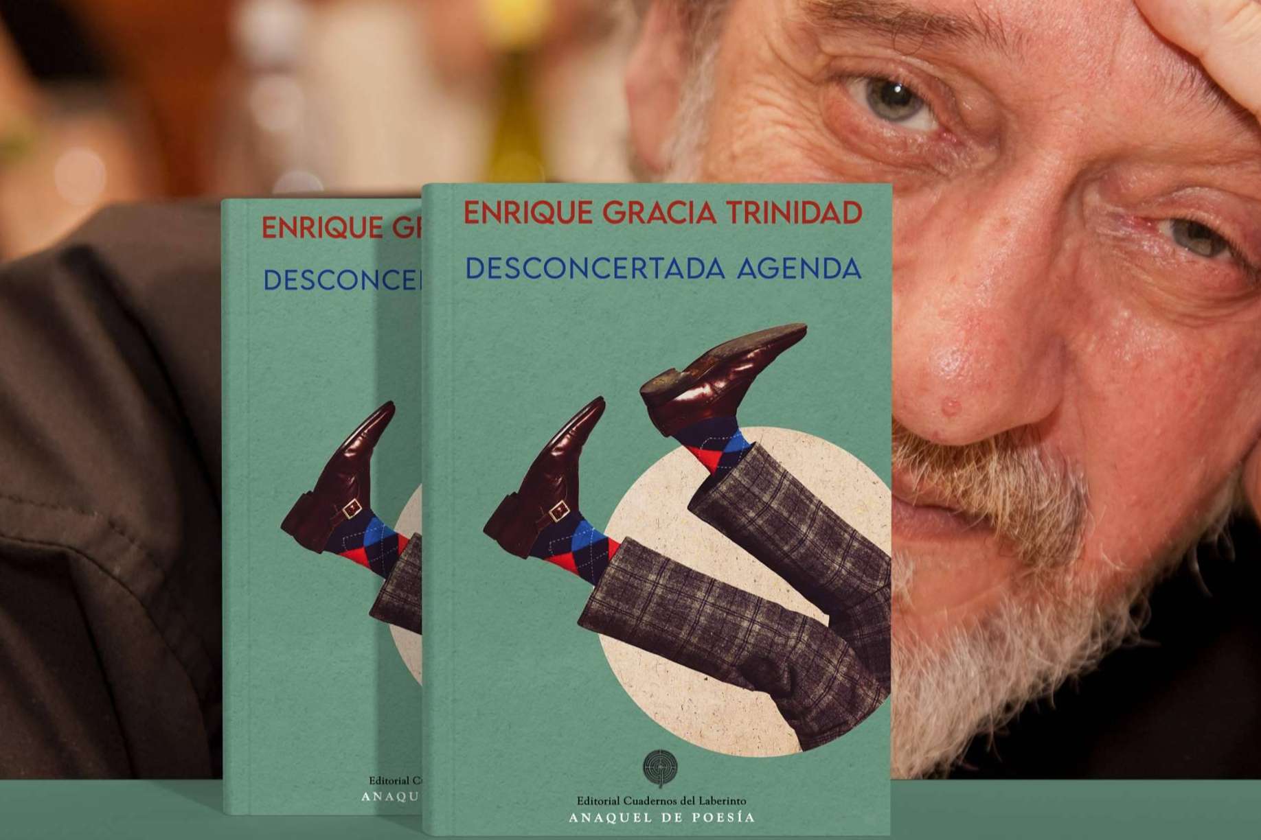 El Enrique Gracia Trinidad más poético y profundo llega a las librerías con 'Desconcertada agenda'