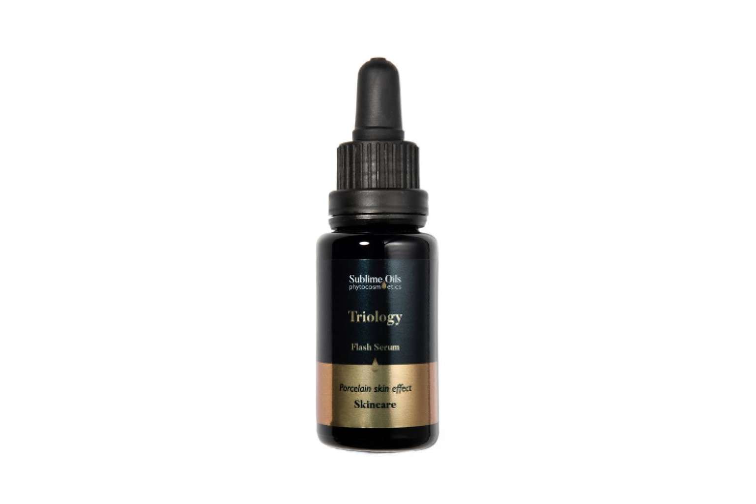 Serum Triology es un producto de referencia de reconocidos maquilladores para preparar la piel en Navidad