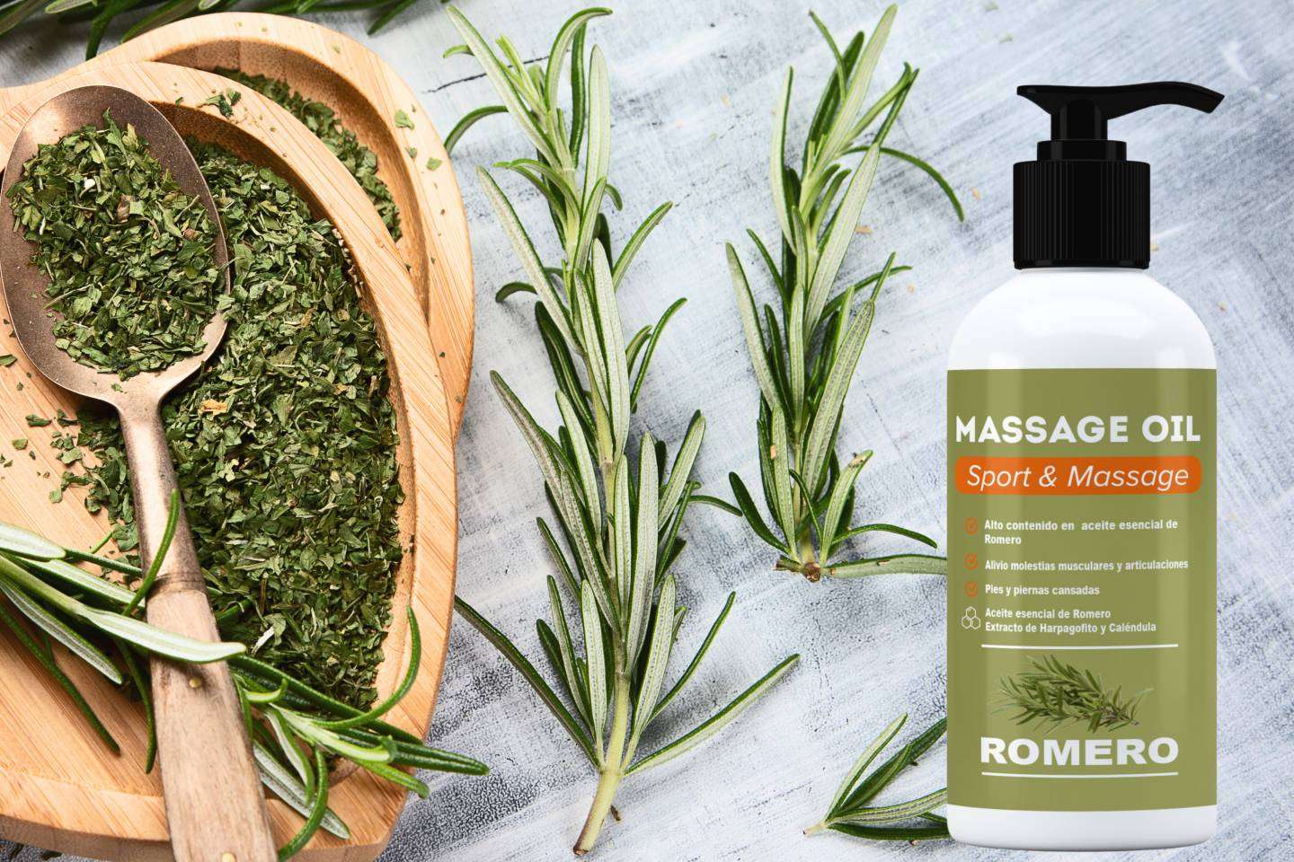 Las propiedades terapéuticas del romero en la cosmética deportiva, por la marca QKnatur