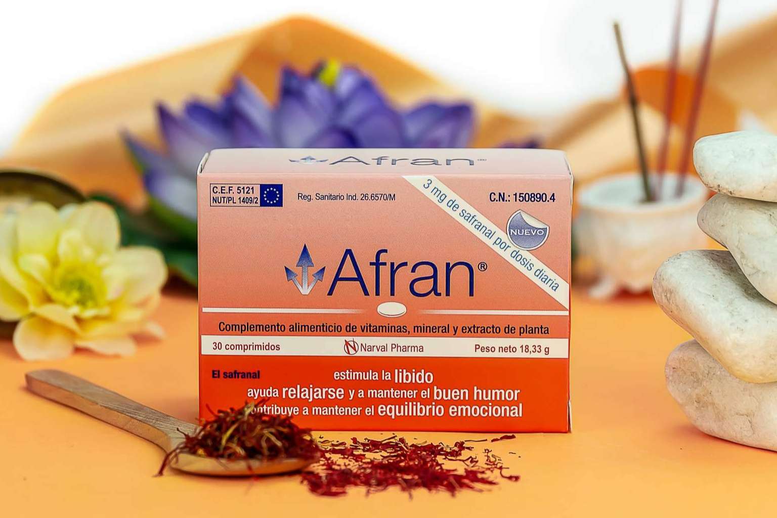 Afrán de laboratorios Narval Pharma ayuda a mantener el equilibrio emocional y el buen humor