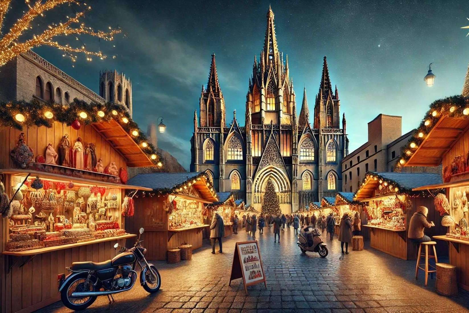 Navidad sobre ruedas, cinco mercados españoles para visitar en moto
