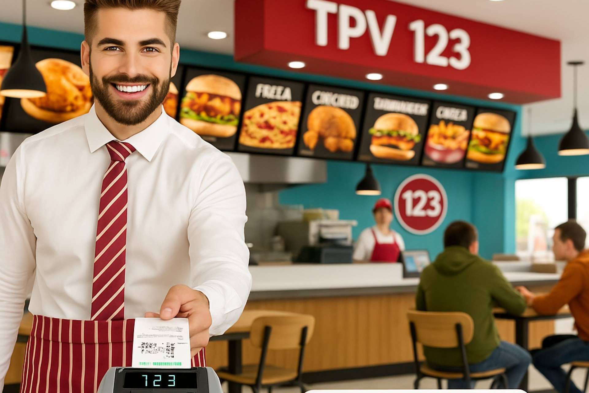 El software TPV 123 FastFood transforma la operativa en restaurantes fast food