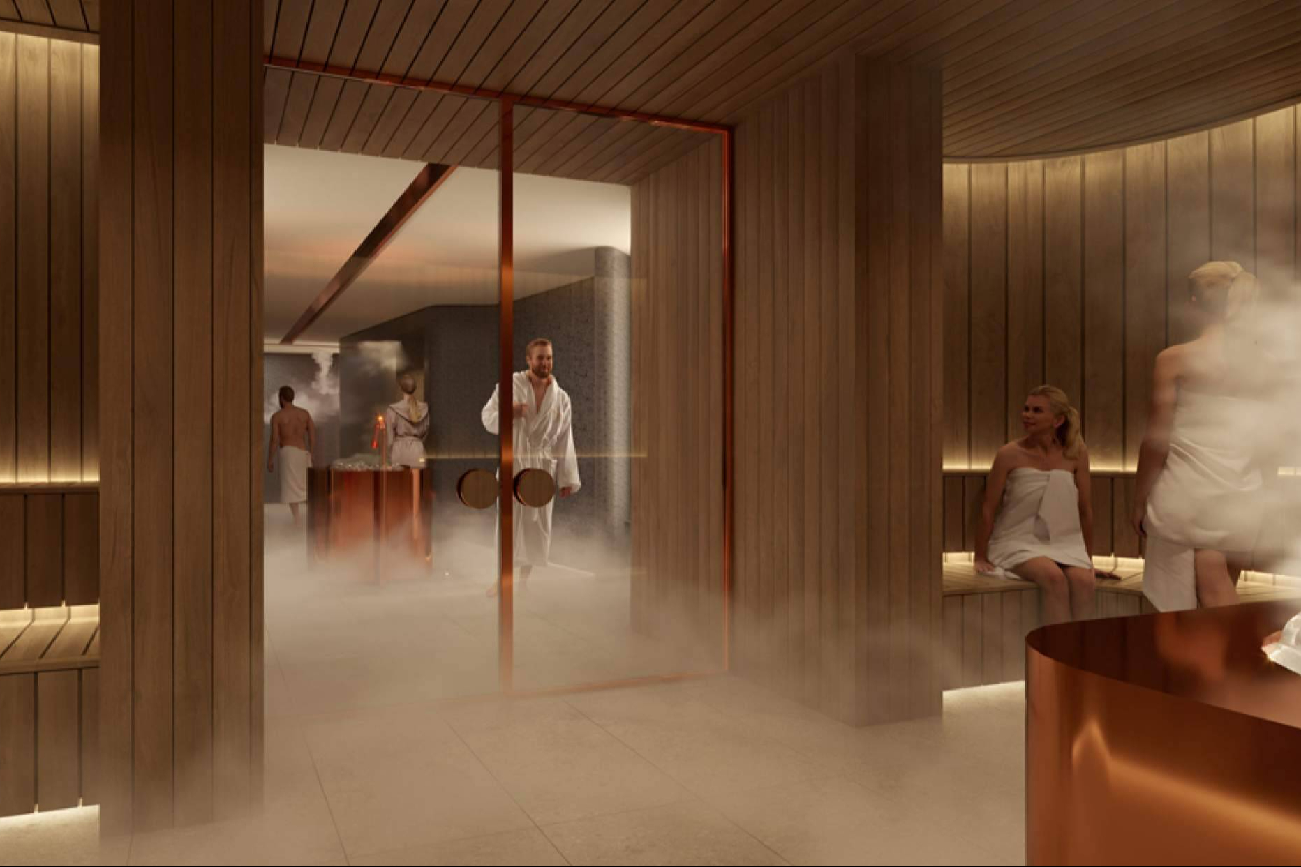Gimnasios y spas apuestan por esencias concentradas de eucaliptus en sus saunas