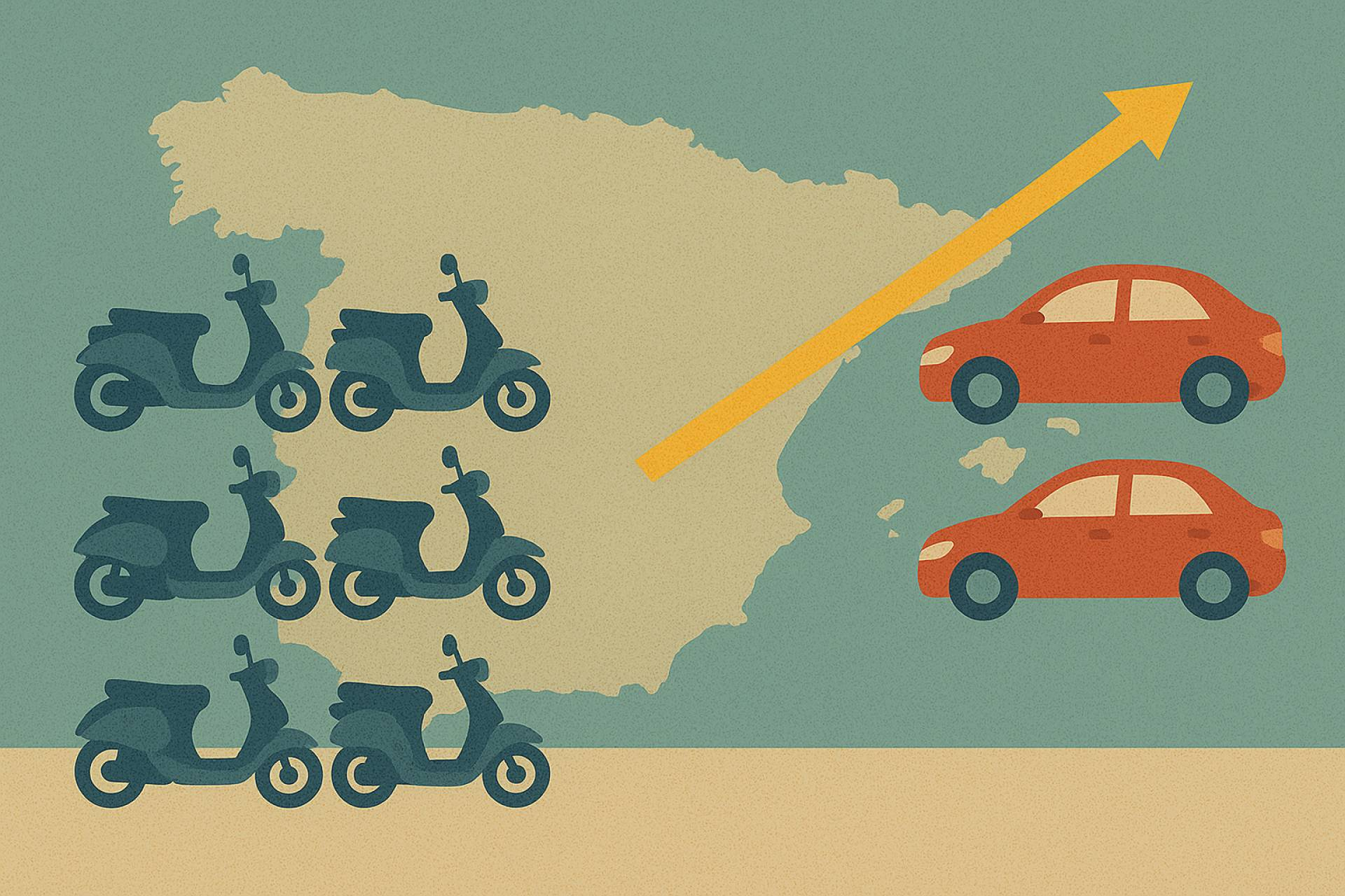 Más motos en circulación, el vehículo de dos ruedas se posiciona como aliado del ahorro diario